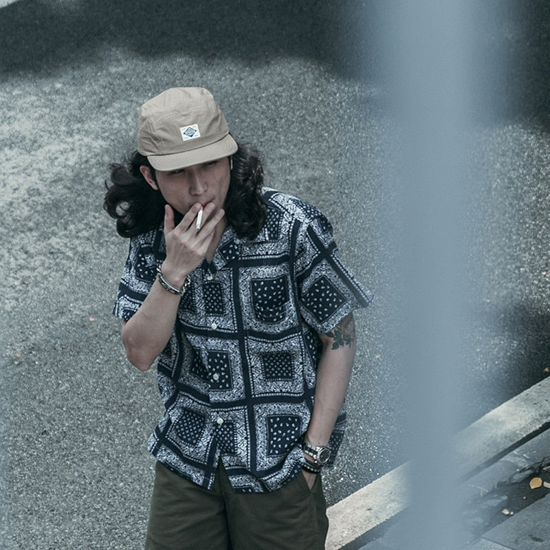 NON STOCK Ripstop Flat Peak Cap