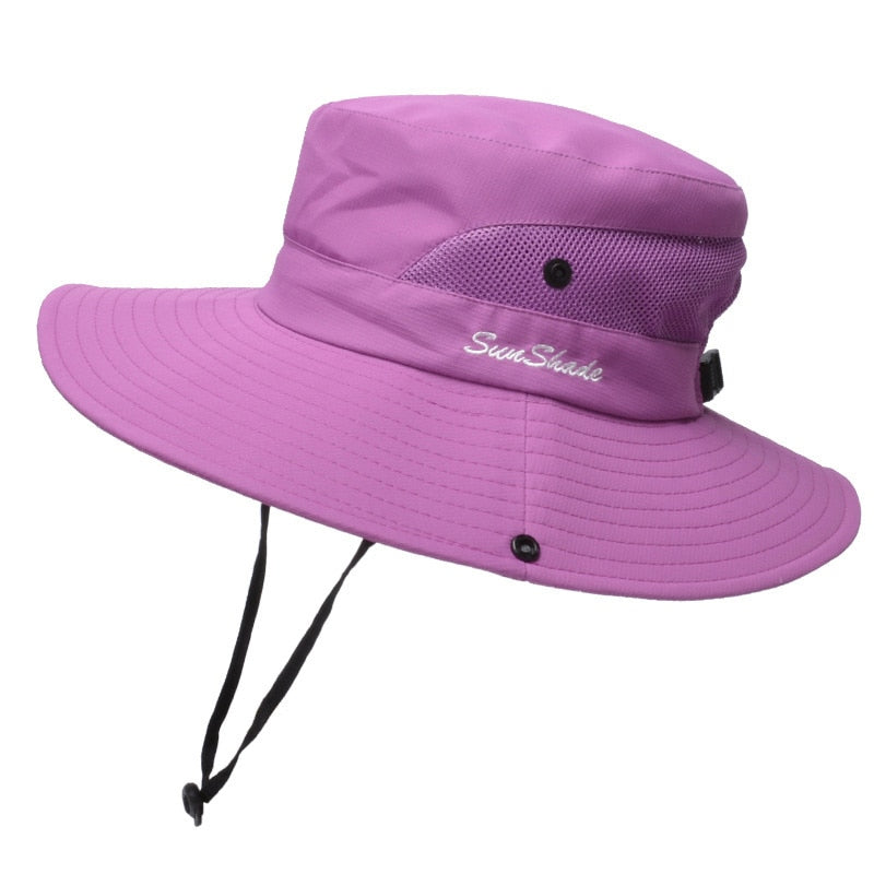 Summer Foldable Sun Fisherman Bucket Hat