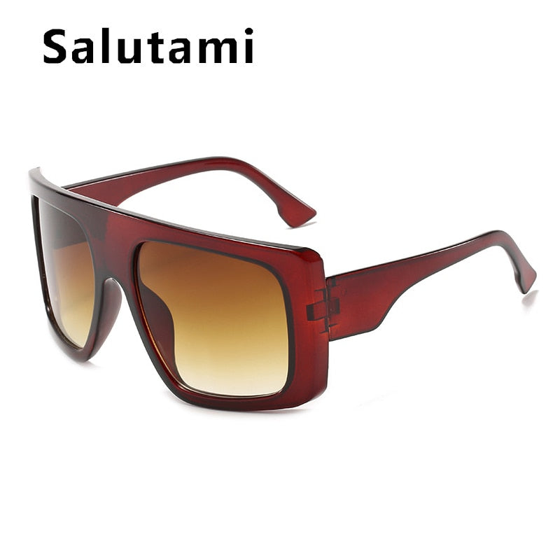 SALUTAMI Oversized Square Sunglasses