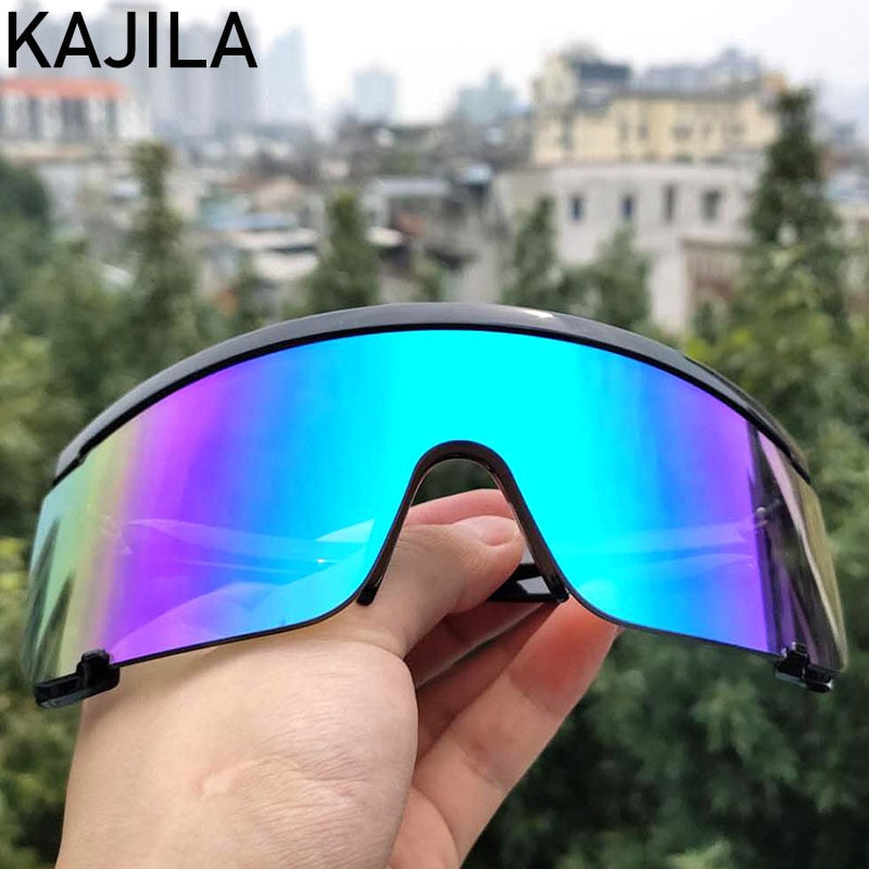 KAJILA Oversized Sports Sunglasses