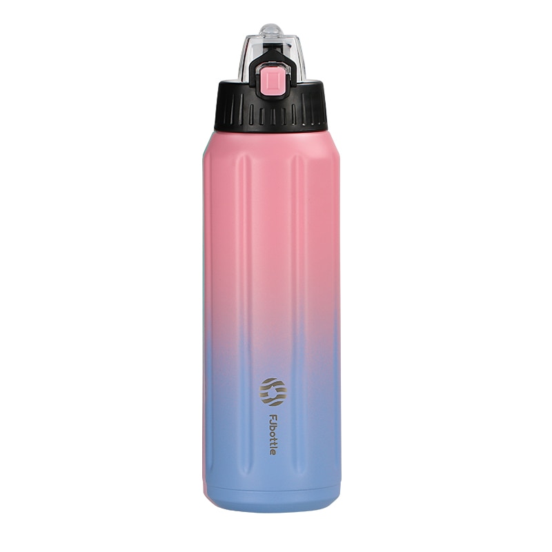 FEIJIAN 600ml Thermo Double Wall Stainless Steel Sports Bottle