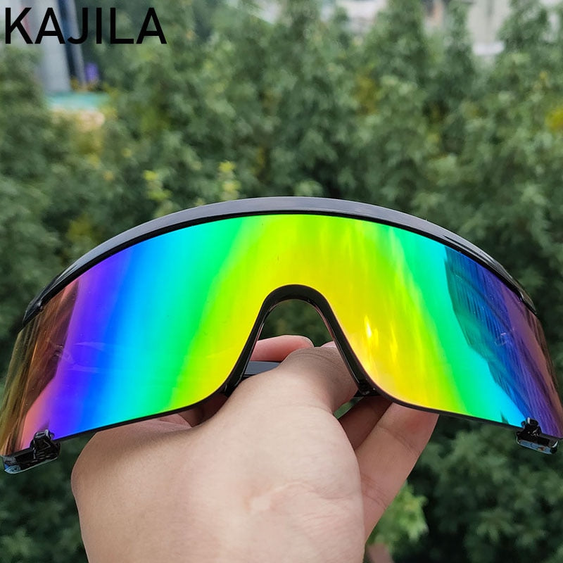 KAJILA Oversized Sports Sunglasses