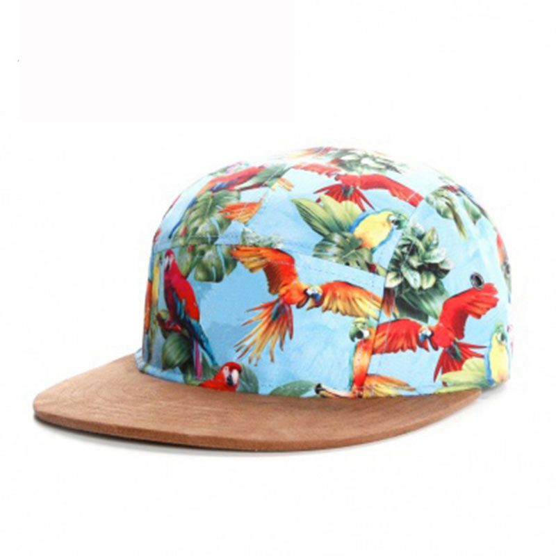 PANGKB Paradise 5 Panel Parrot Cap