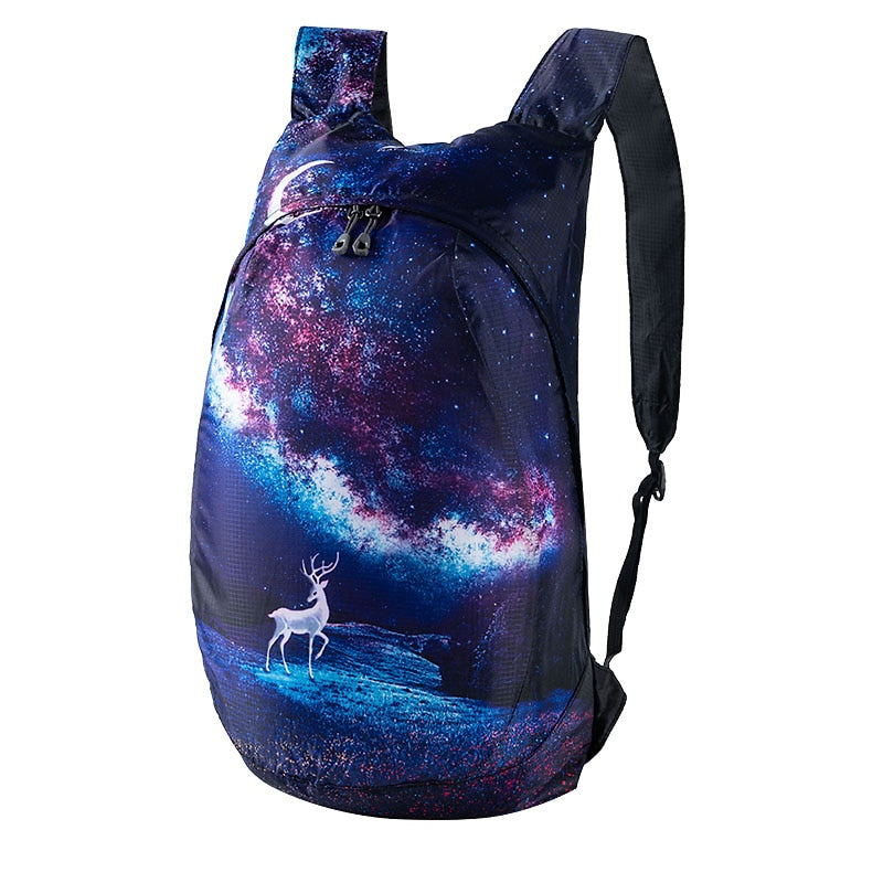 PLAYKING Outdoor Lightweight Nylon Foldable Backpack