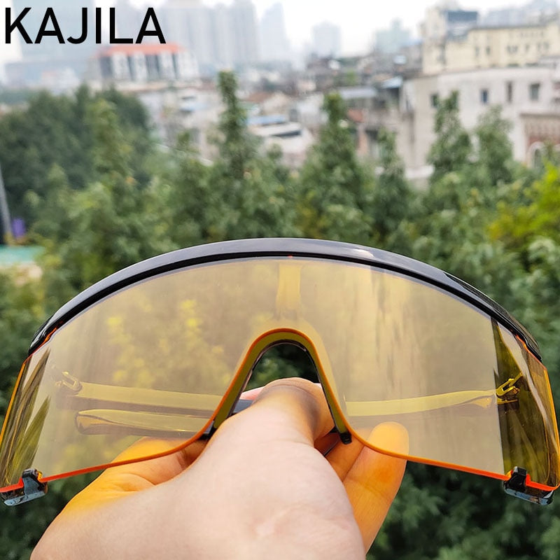 KAJILA Oversized Sports Sunglasses