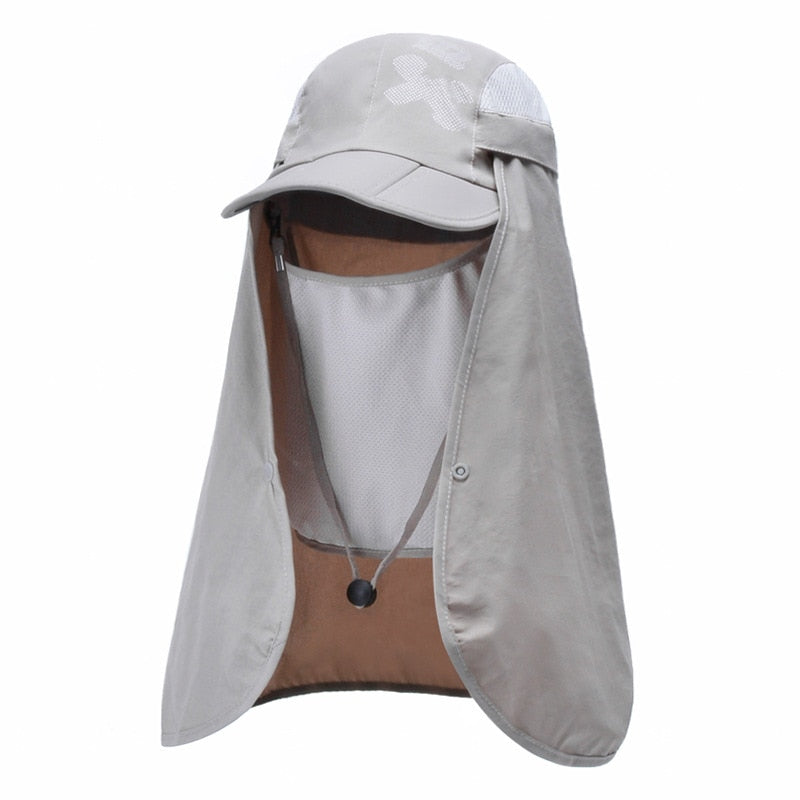 Summer Foldable Quick Drying Waterproof Baseball Cap