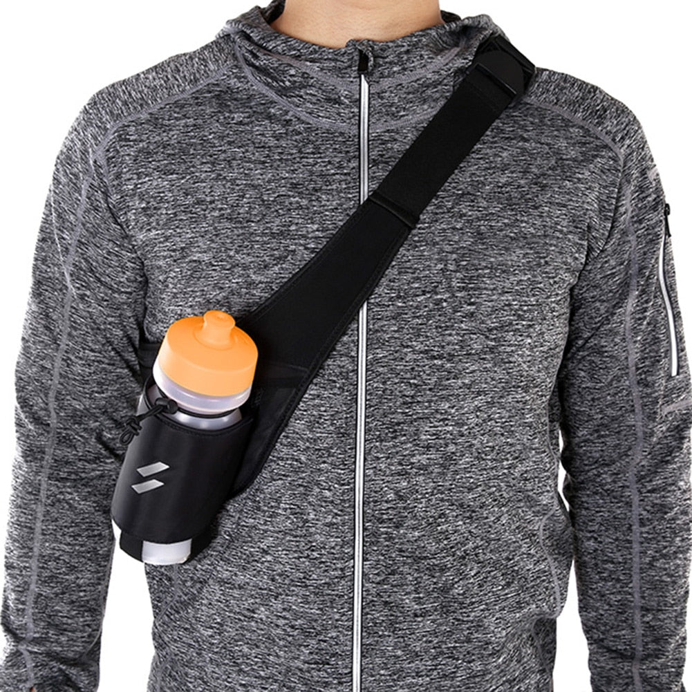 Water Bottle Fanny Tote Bag