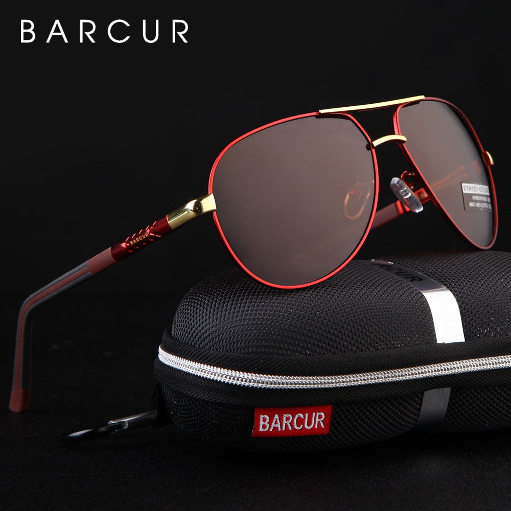 BARCUR Aluminum Vintage Sunglasses