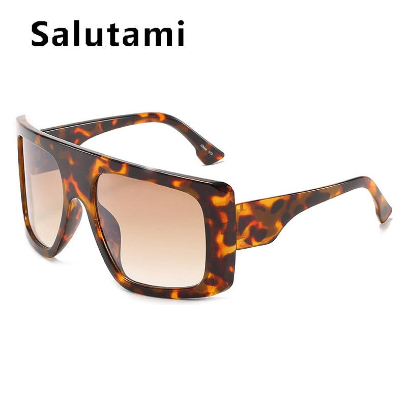 SALUTAMI Oversized Square Sunglasses