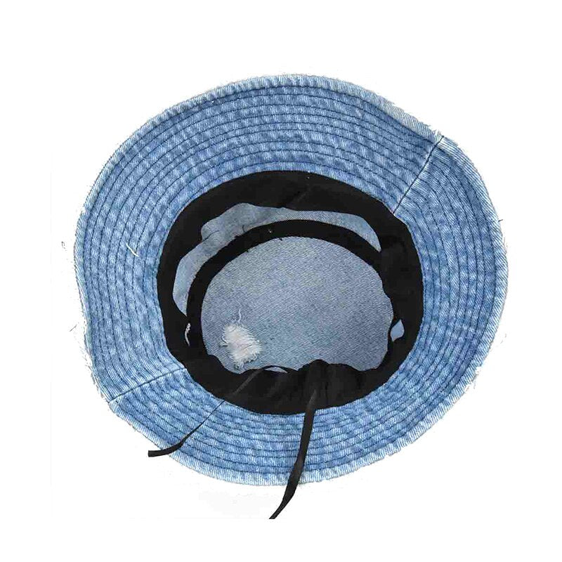 ltnshry Washed Denim Bucket Hats