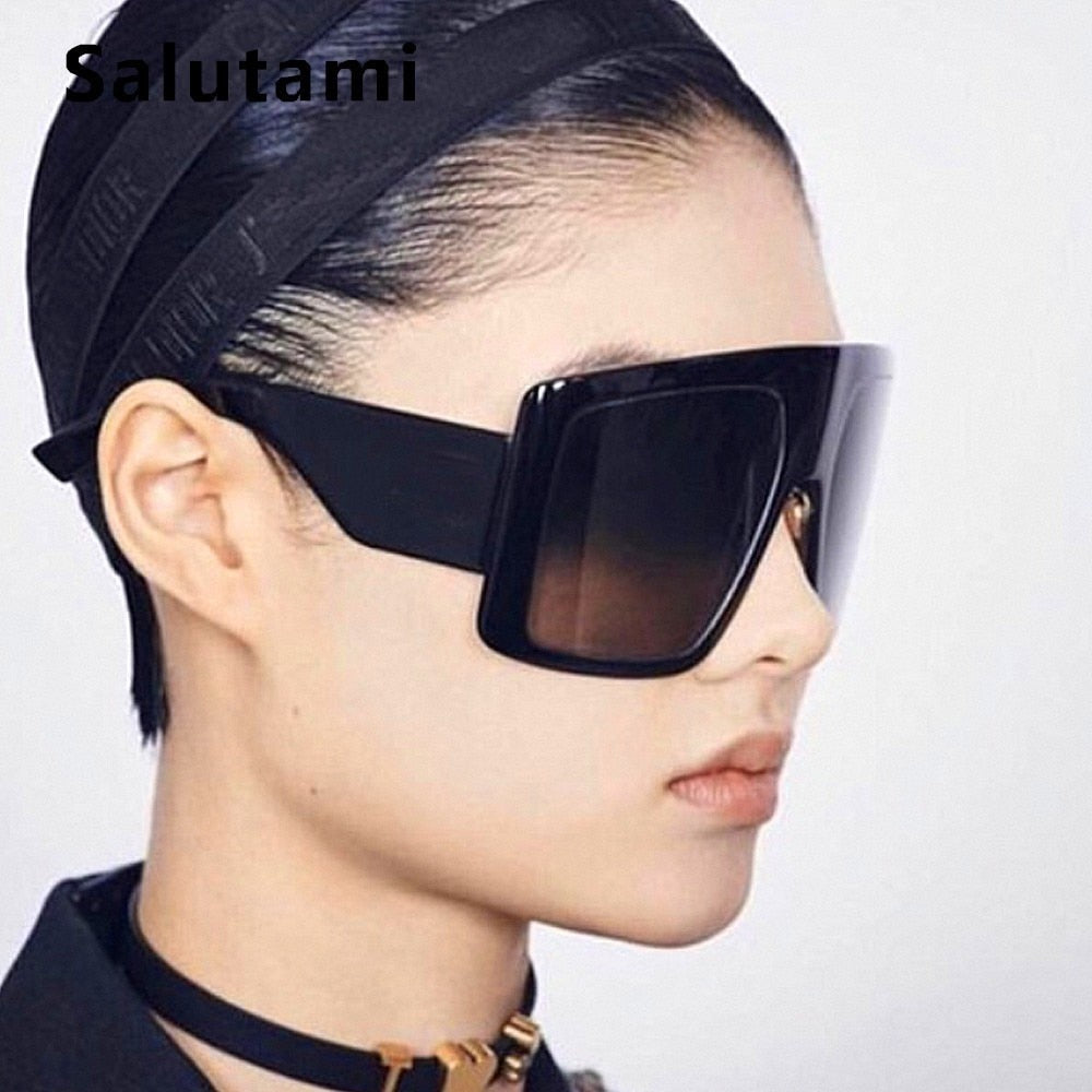 SALUTAMI Oversized Square Sunglasses