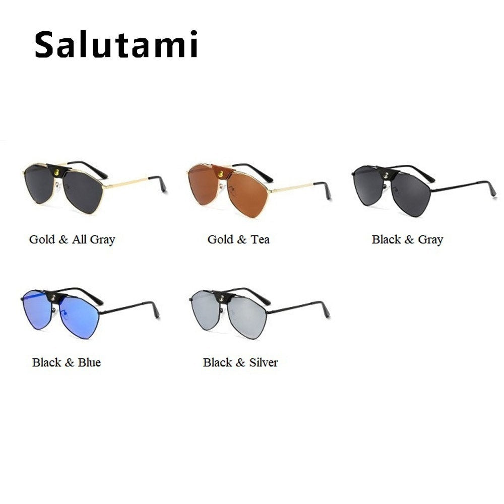 SALUTAMI Polarized Polygon Men Sunglasses