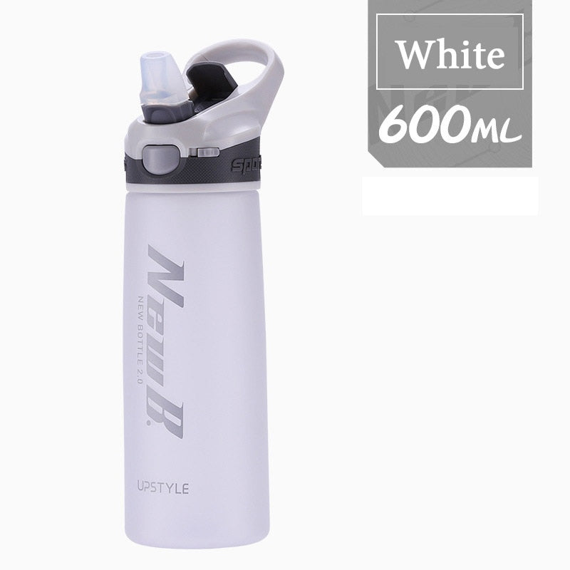 750/600ML New B. Upstyle Sport Water Bottle With Straw