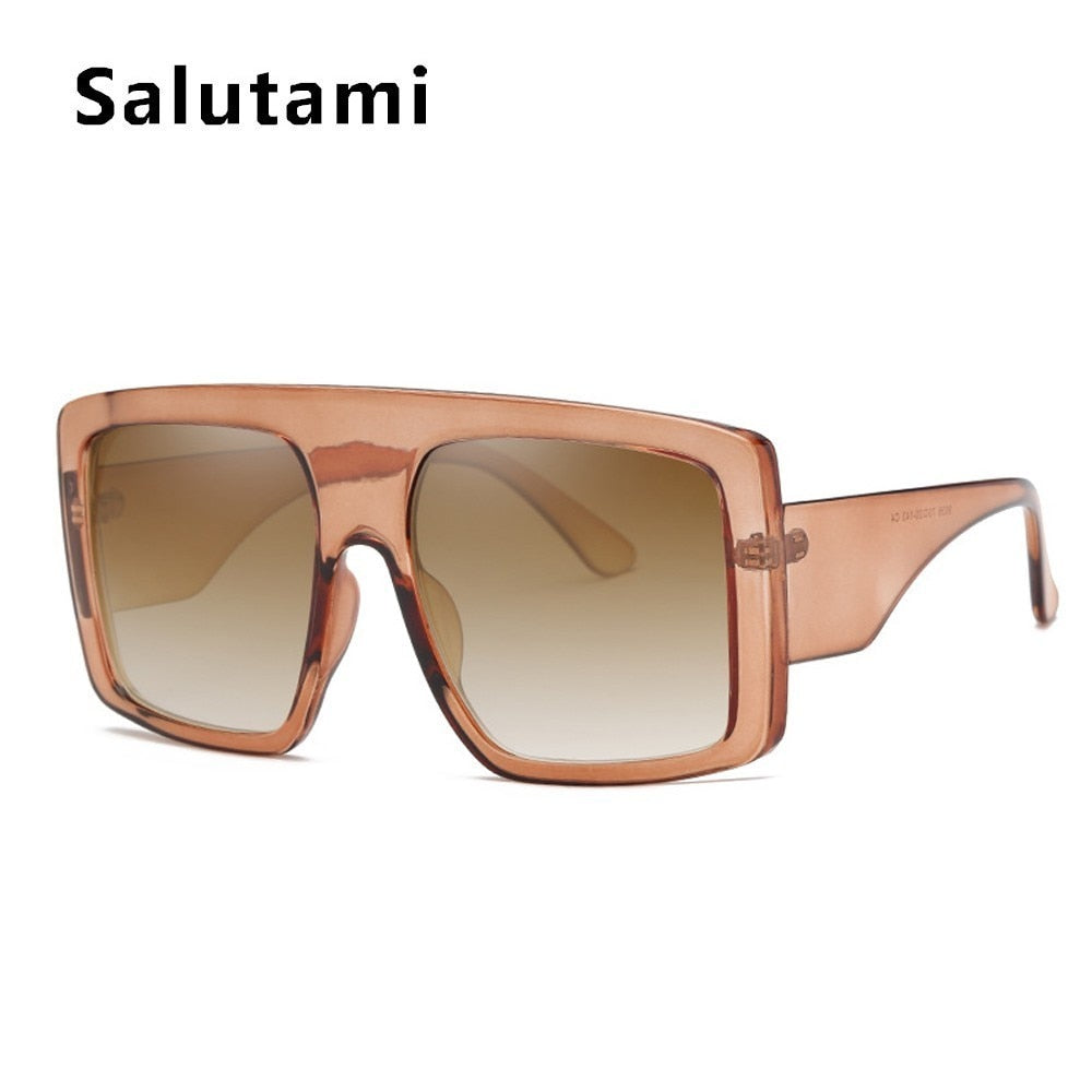 SALUTAMI Oversized Square Sunglasses