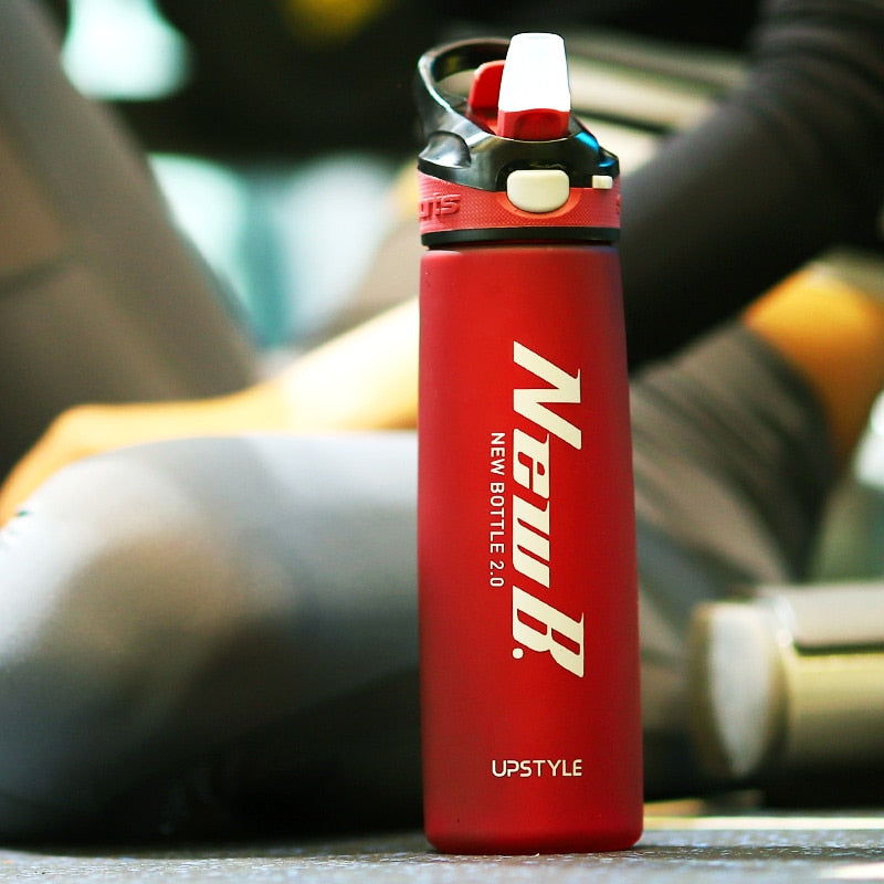 750/600ML New B. Upstyle Sport Water Bottle With Straw