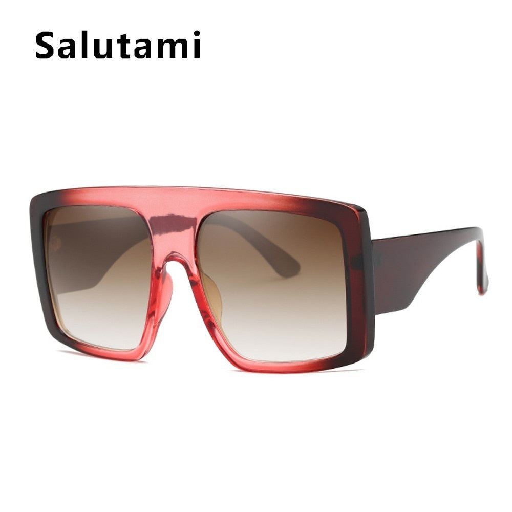 SALUTAMI Oversized Square Sunglasses