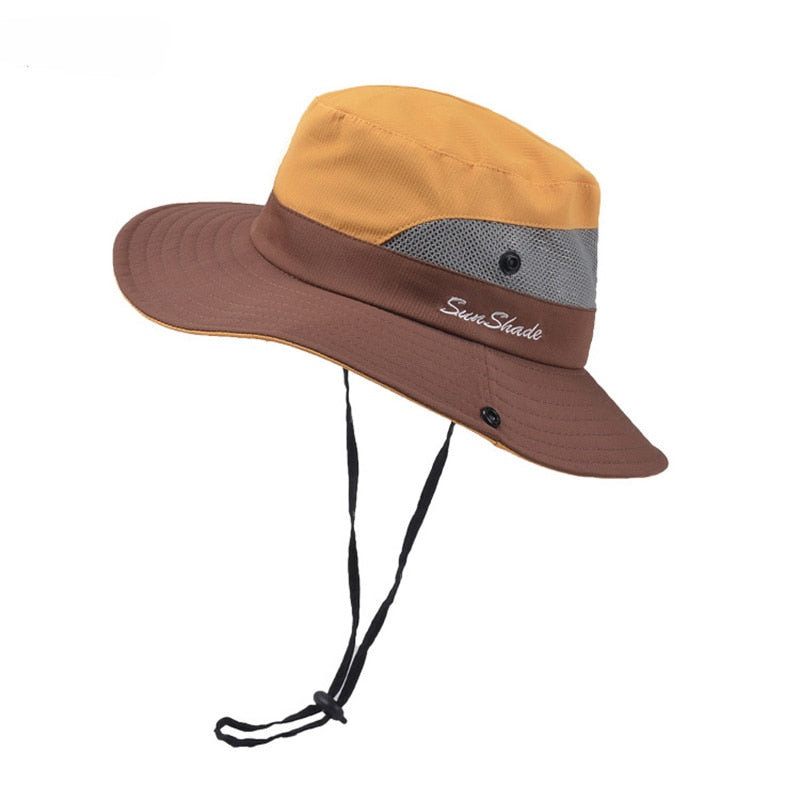 Summer Foldable Sun Fisherman Bucket Hat