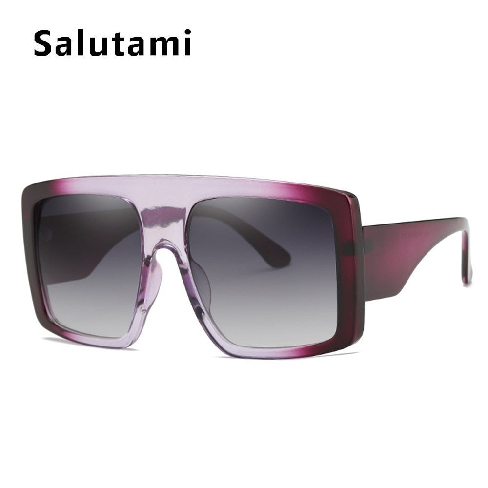 SALUTAMI Oversized Square Sunglasses