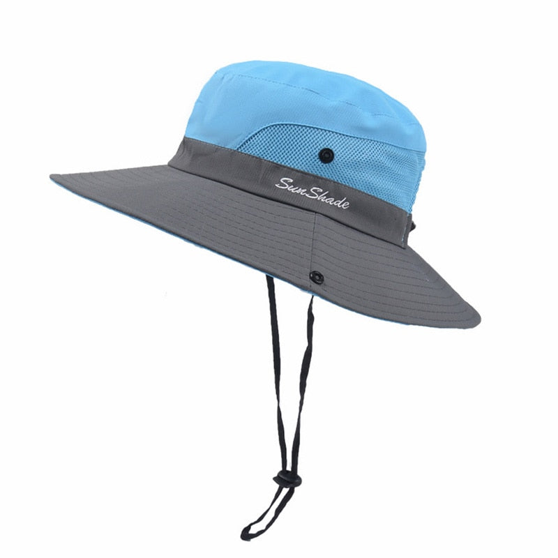 Summer Foldable Sun Fisherman Bucket Hat