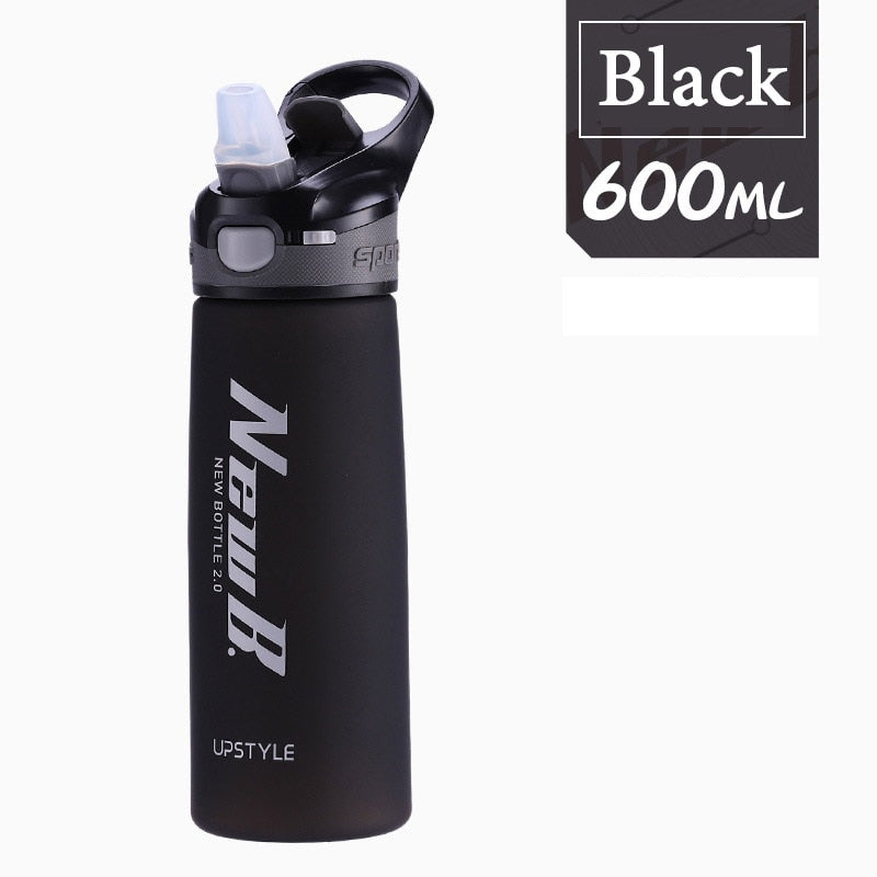 750/600ML New B. Upstyle Sport Water Bottle With Straw