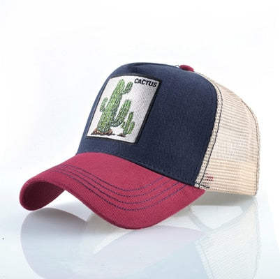 Cactus Summer Baseball Snapback