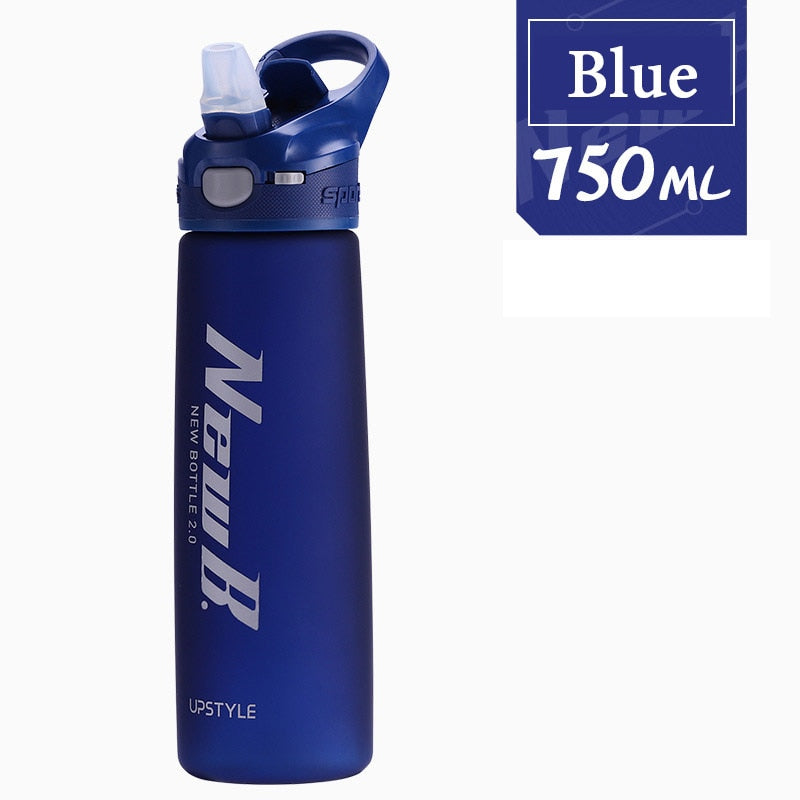 750/600ML New B. Upstyle Sport Water Bottle With Straw