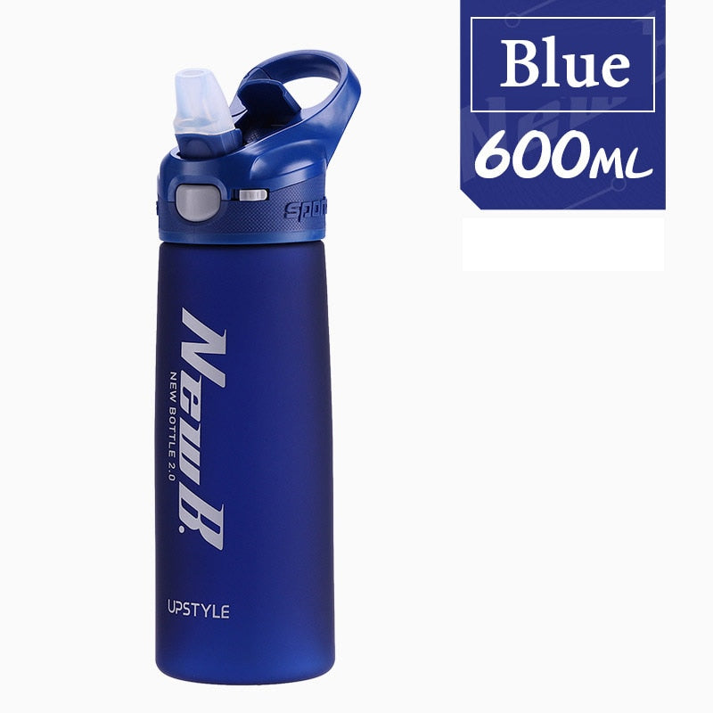 750/600ML New B. Upstyle Sport Water Bottle With Straw