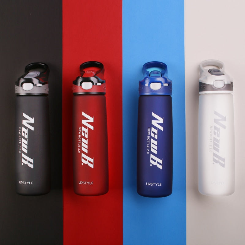 750/600ML New B. Upstyle Sport Water Bottle With Straw