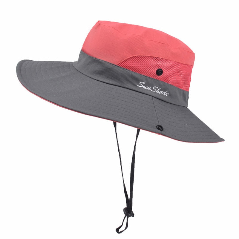 Summer Foldable Sun Fisherman Bucket Hat