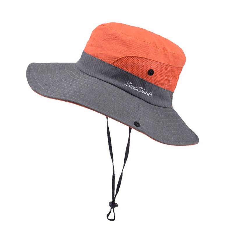 Summer Foldable Sun Fisherman Bucket Hat