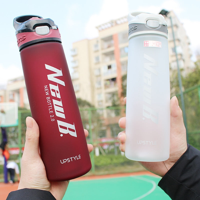 750/600ML New B. Upstyle Sport Water Bottle With Straw