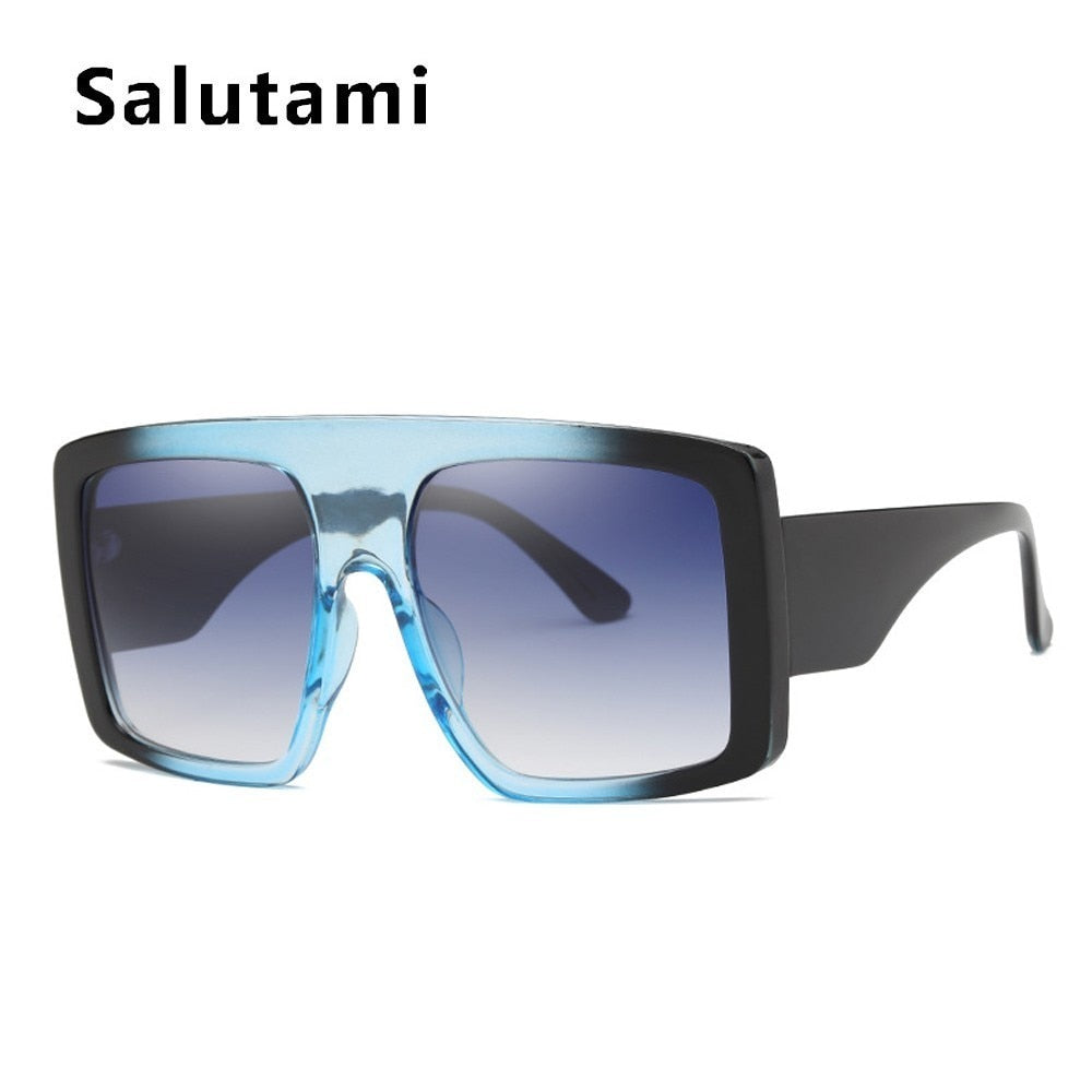SALUTAMI Oversized Square Sunglasses