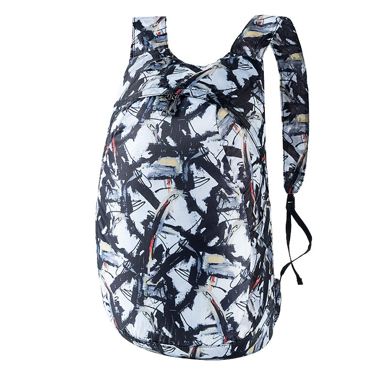 PLAYKING Outdoor Lightweight Nylon Foldable Backpack