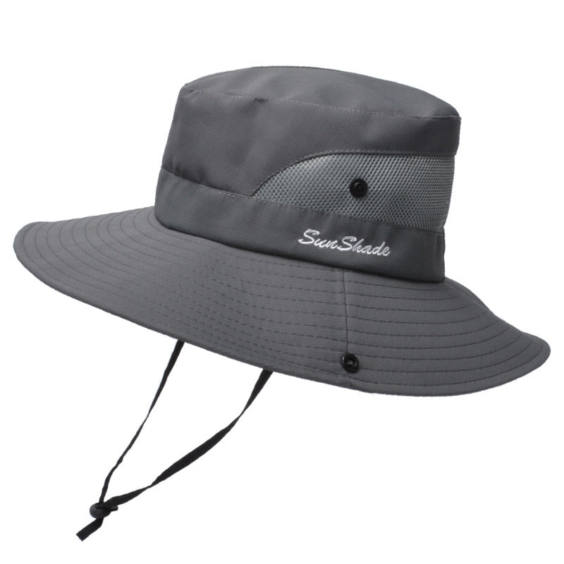 Summer Foldable Sun Fisherman Bucket Hat
