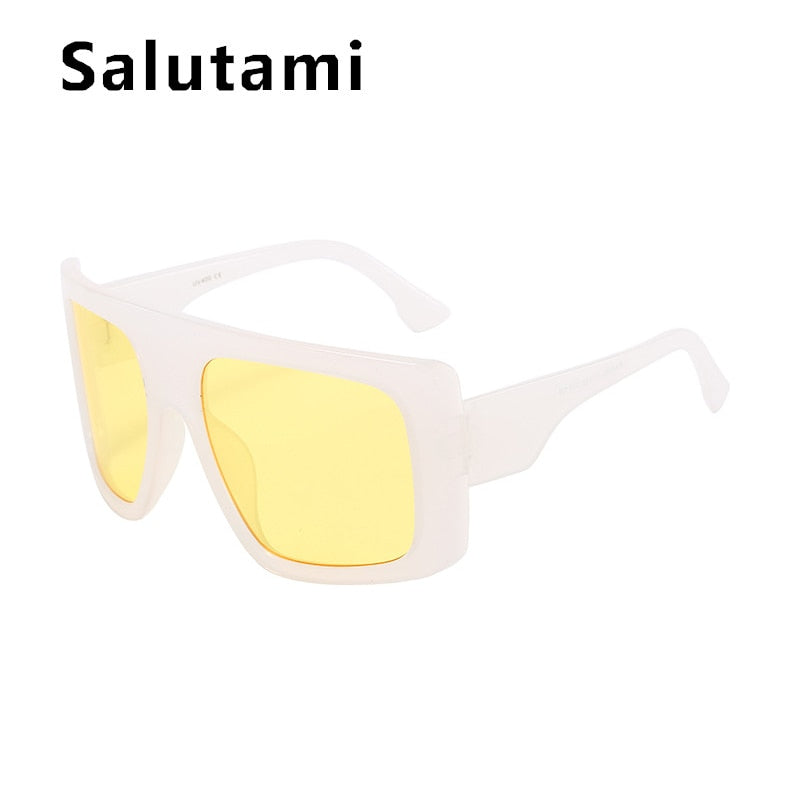 SALUTAMI Oversized Square Sunglasses