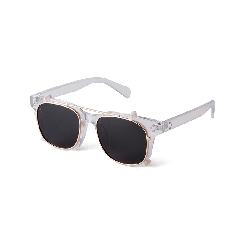 Story Vintage Steampunk Clip On Sunglasses