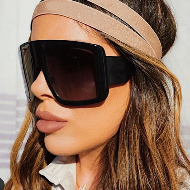 SALUTAMI Oversized Square Sunglasses