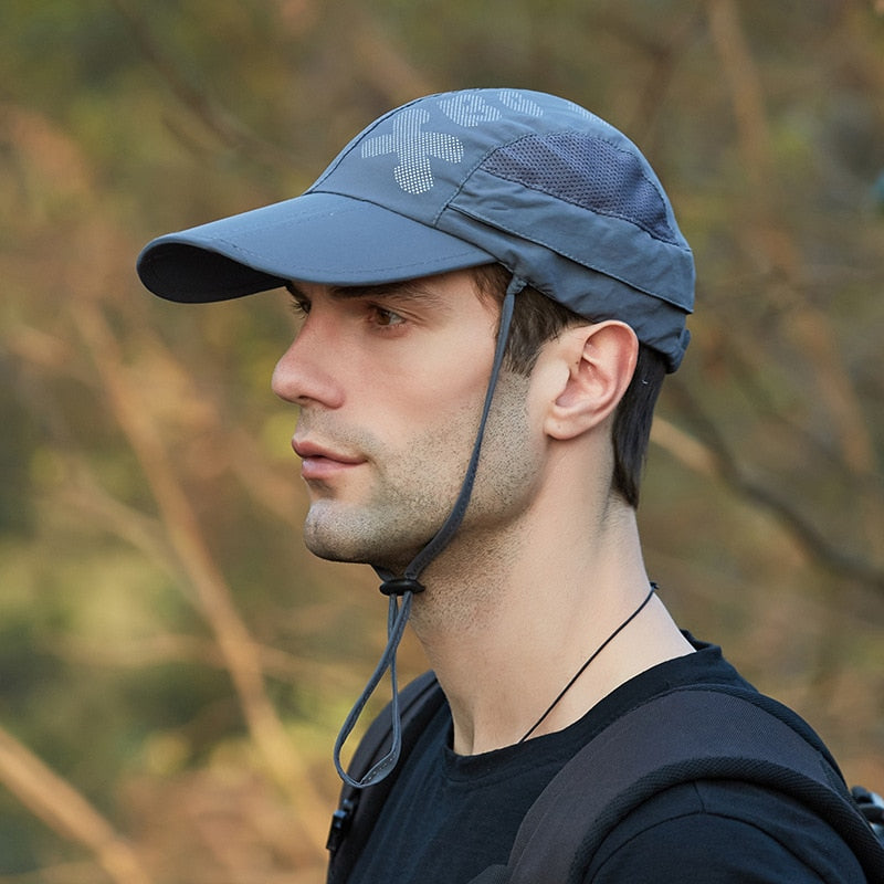 Summer Foldable Quick Drying Waterproof Baseball Cap