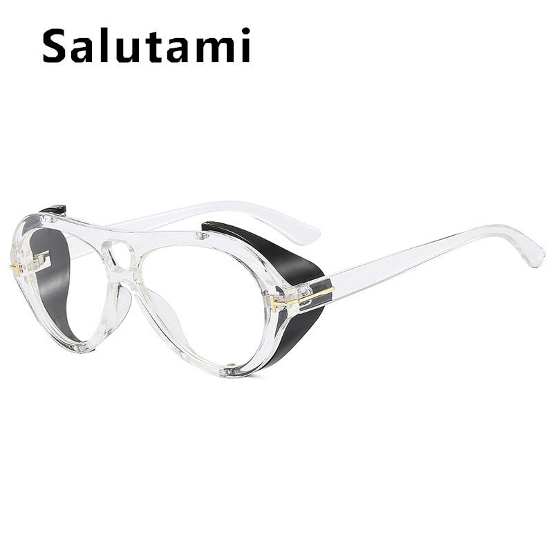 SALUTUMI Luxury Brand Punk Sunglasses