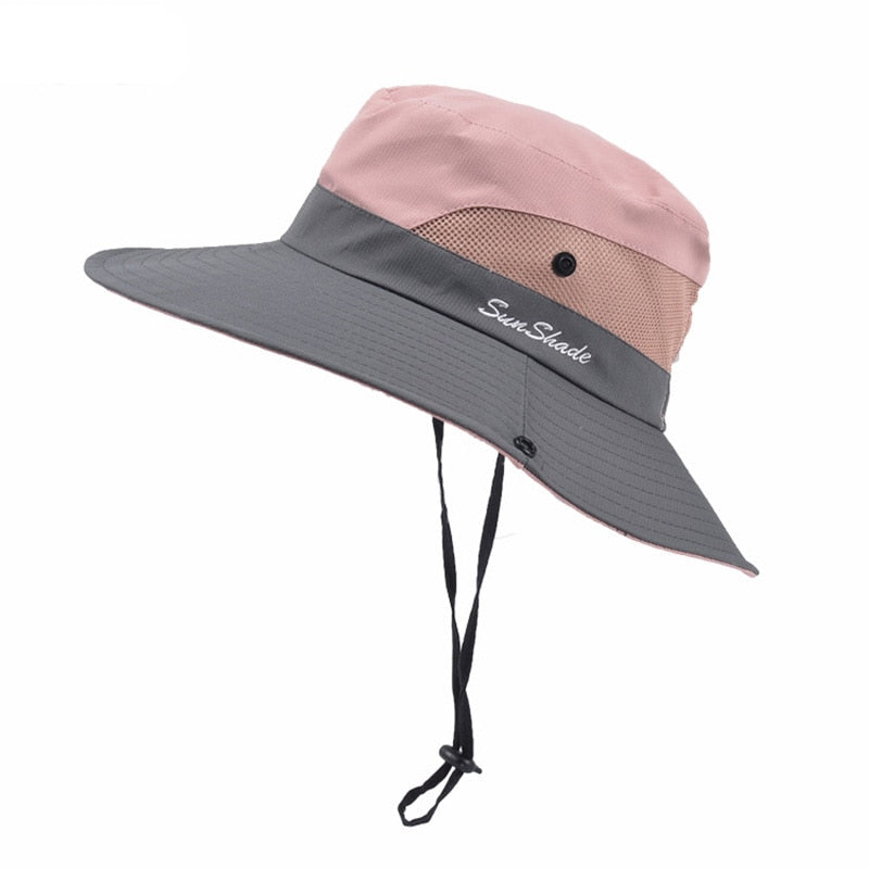 Summer Foldable Sun Fisherman Bucket Hat