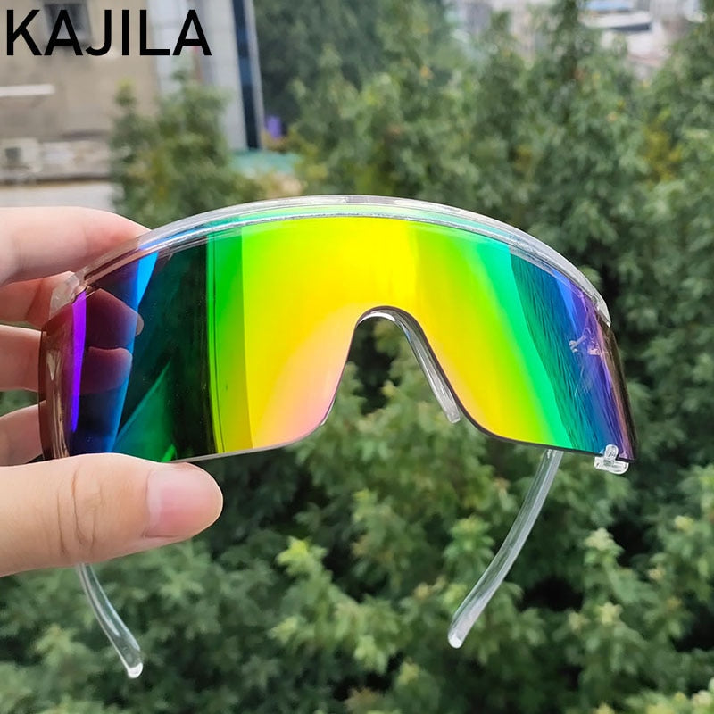 KAJILA Oversized Sports Sunglasses