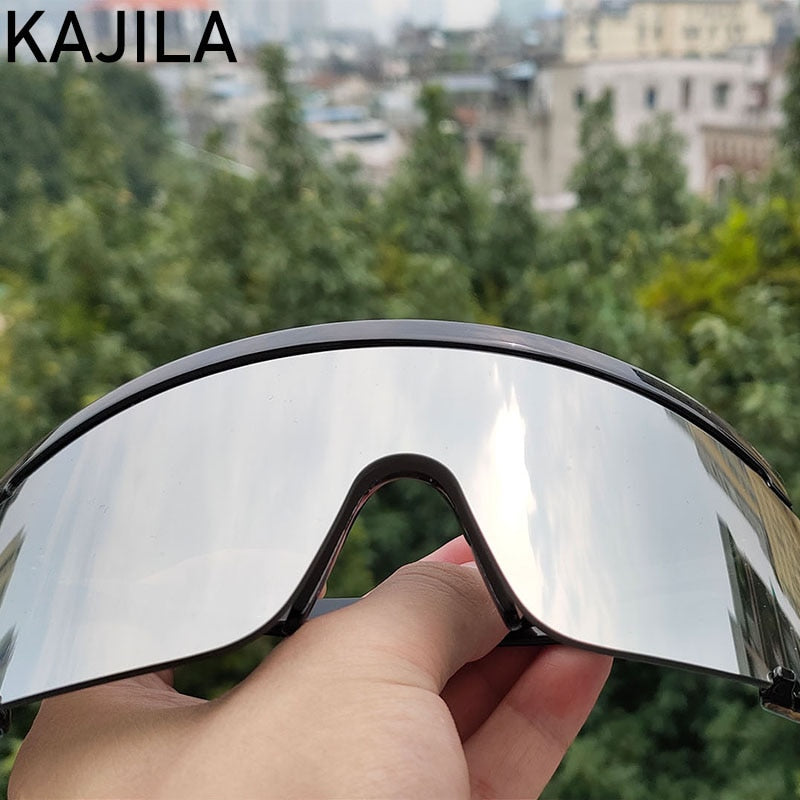 KAJILA Oversized Sports Sunglasses