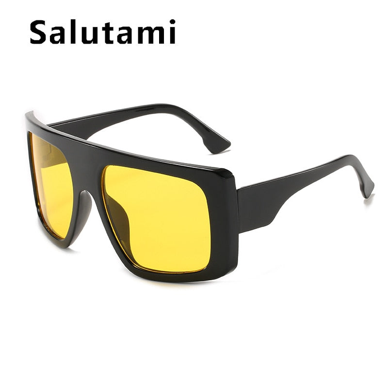 SALUTAMI Oversized Square Sunglasses