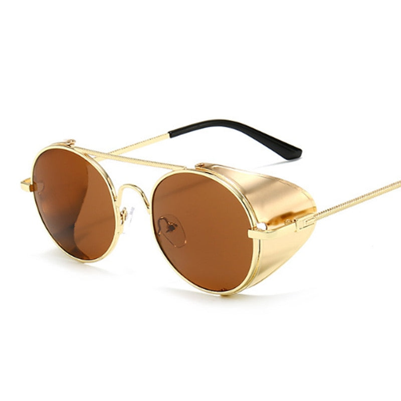 SHOPAHOLIC Retro Round Sunglasses