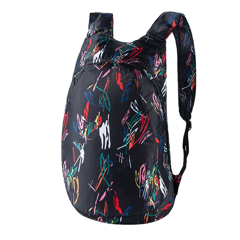 PLAYKING Outdoor Lightweight Nylon Foldable Backpack