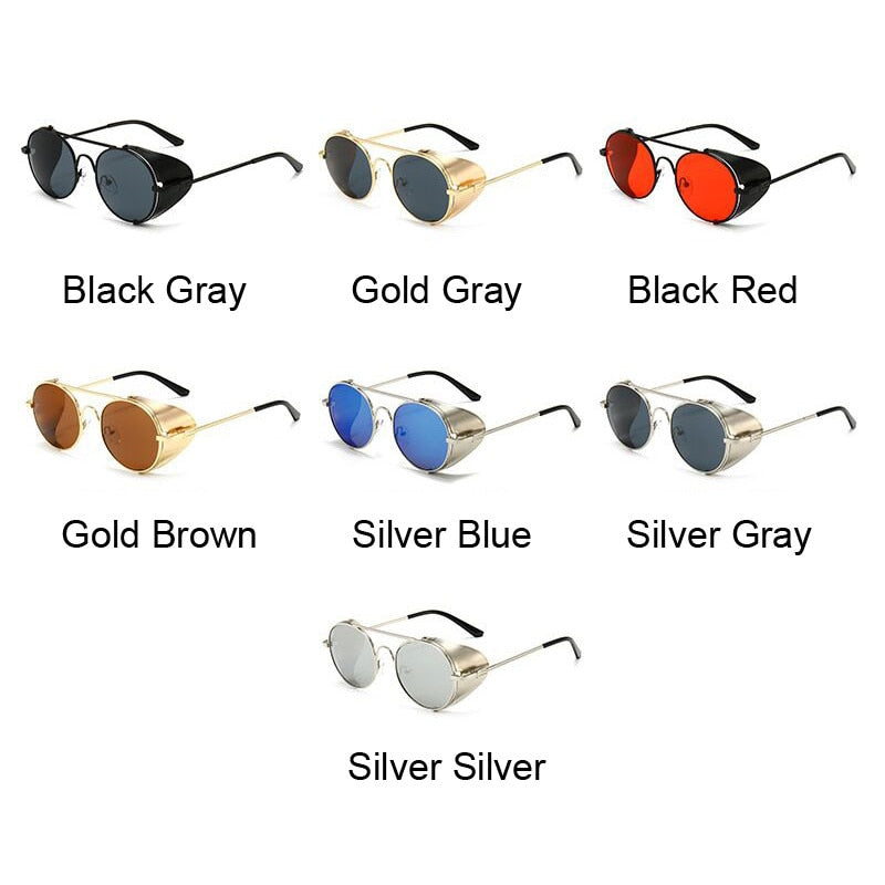 SHOPAHOLIC Retro Round Sunglasses