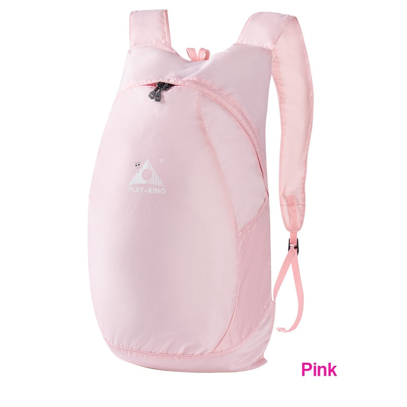 PLAYKING Outdoor Lightweight Nylon Foldable Backpack