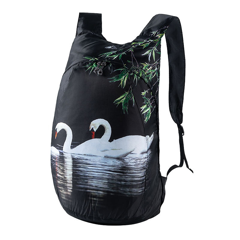 PLAYKING Outdoor Lightweight Nylon Foldable Backpack
