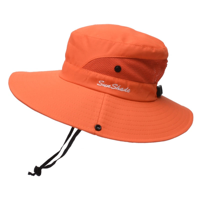 Summer Foldable Sun Fisherman Bucket Hat