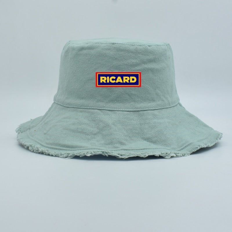Bob Wash Cotton Denim RICARD Bucket Hat